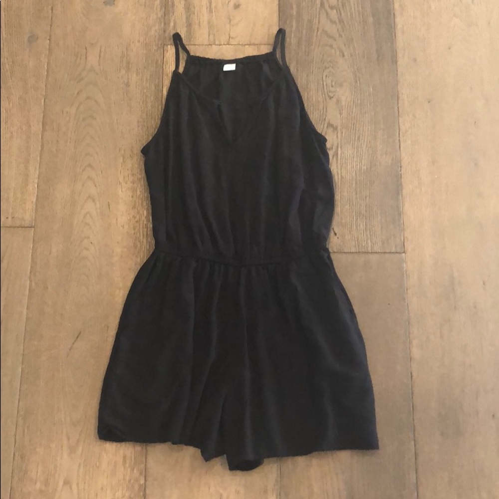 Cute black romper